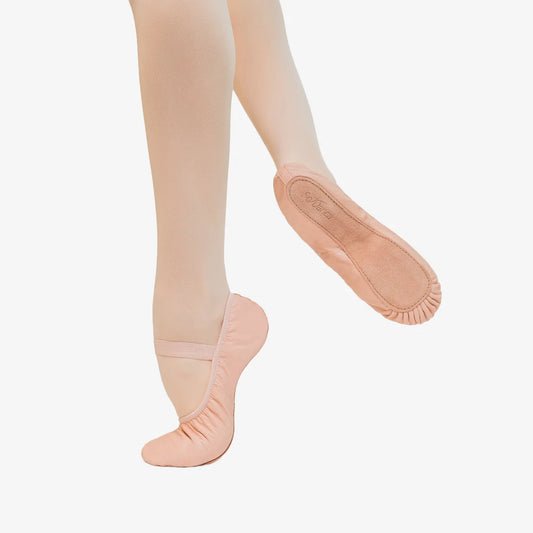 Adult Leather Ballet Shoes: Pink